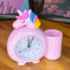 Unicorn Table Clock with pencil Stand under Budget