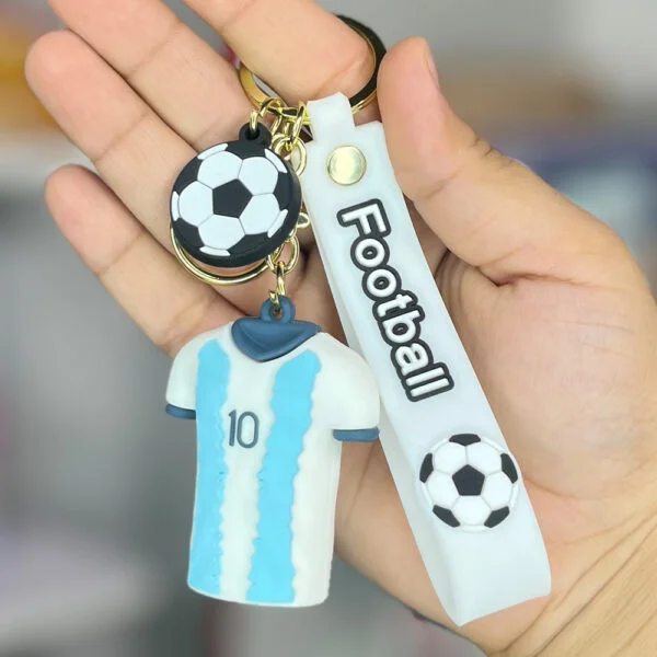 Messi jersey no theme Keychain for student