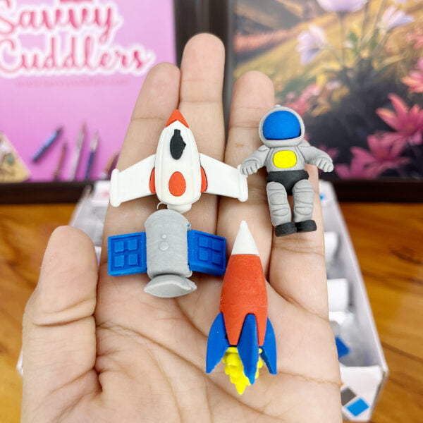 Space & Astronaut Theme Eraser for kids