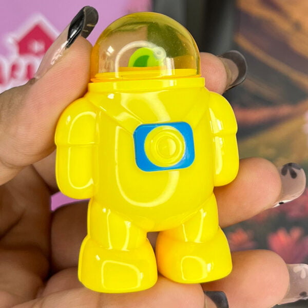 Astronaut eraser with Sharpener in Yellow for kids