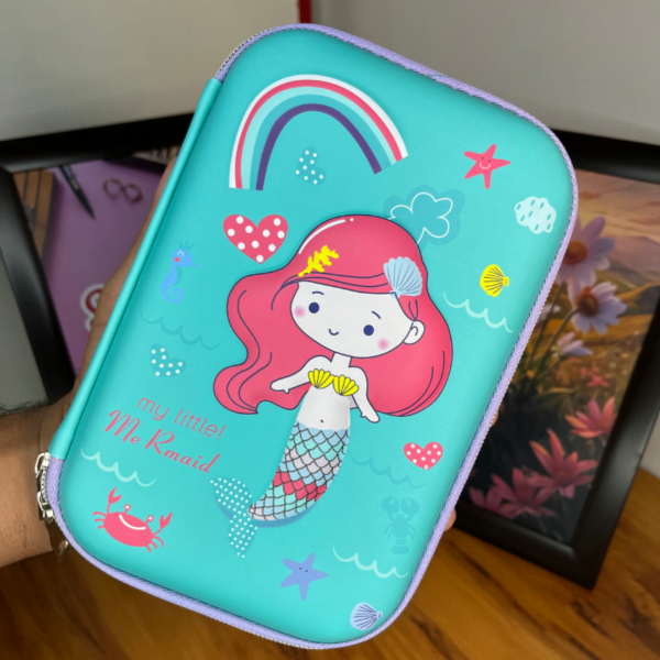 Stylish Multipurpose Mermaid Stationary Cases For Large Capacity