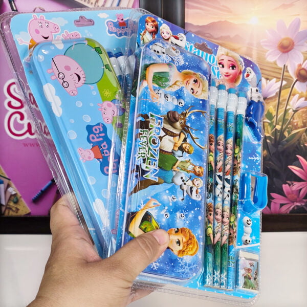 Cartoon Print Stationary Kit for Return Gift Under Budget