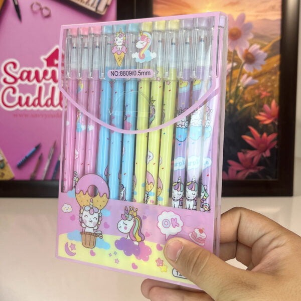 Unicorn Theme Gel Pen for Girls